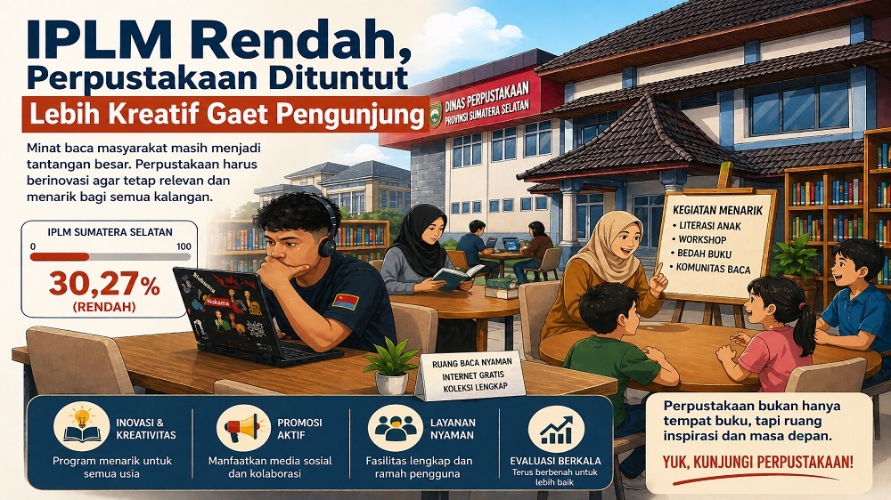 Mendorong Peningkatan Minat Membaca Melalui Inovasi Perpustakaan