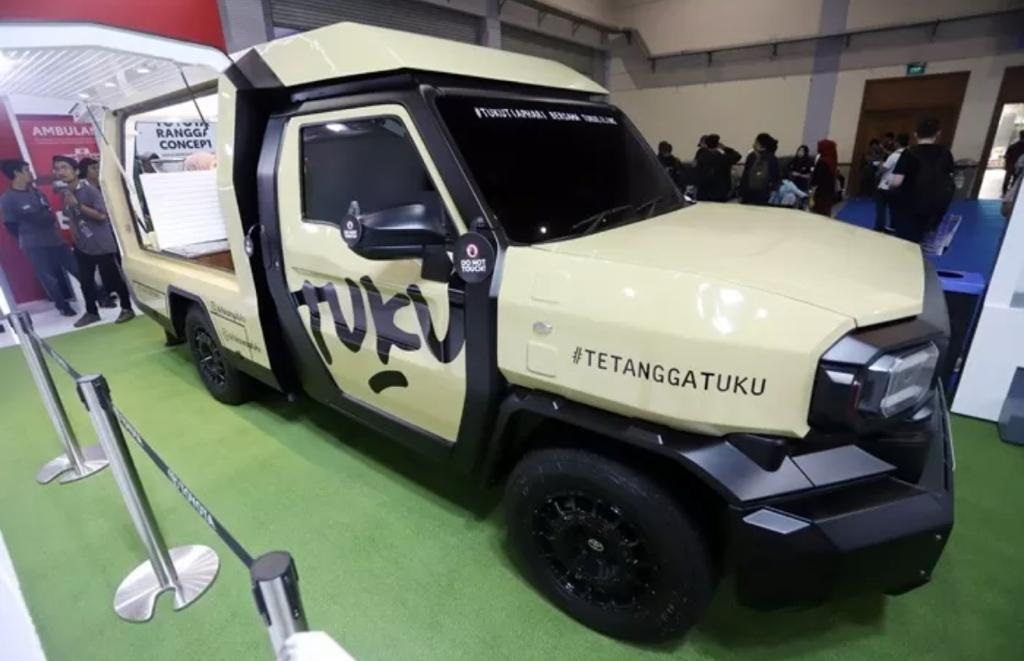 PT Toyota Astra Motor menghadirkan Rangga Concept Mobile Cafe di  Japan Mobility Show (JMS) 2023