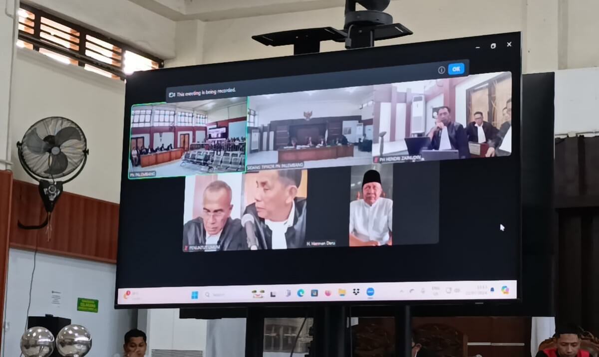 Herman Deru Hadir Via Zoom dalam Sidang Dugaan Korupsi Dana Hibah KONI Sumsel, Akui Banyak Lupa dan Tidak Tahu