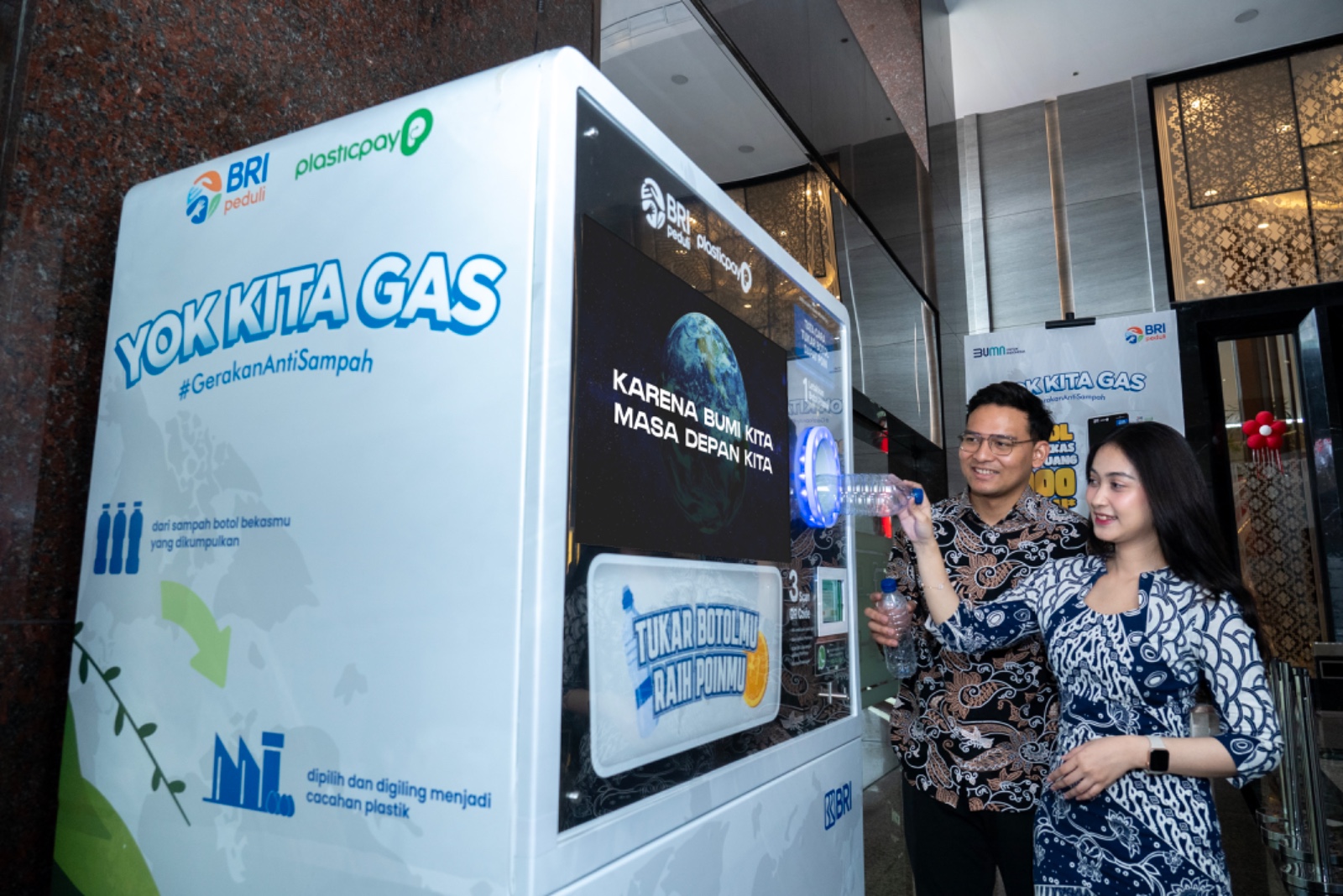 Dukung Kelestarian Lingkungan, BRI Perkuat Aksi Daur Ulang Limbah dan Reduksi Emisi dalam Operasional Perusaha
