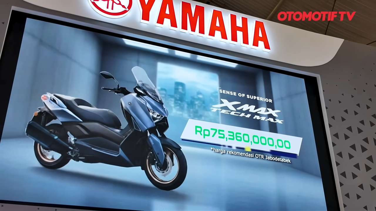 Yamaha XMAX Tech Max 2026 Hadir di Indonesia: Lebih Modern, Banyak Fitur Baru