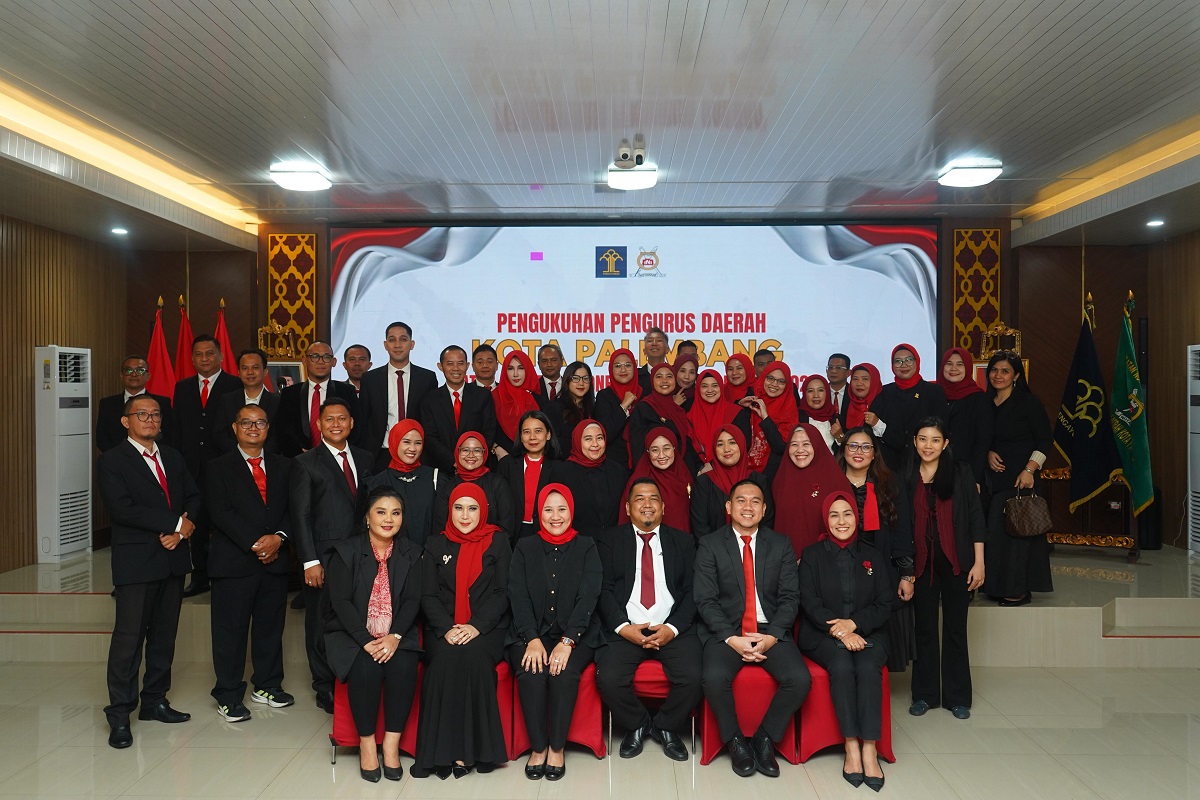 Pengda INI Palembang Resmi Dikukuhkan, Kemenkum Sumsel Dorong Penerapan PMPJ