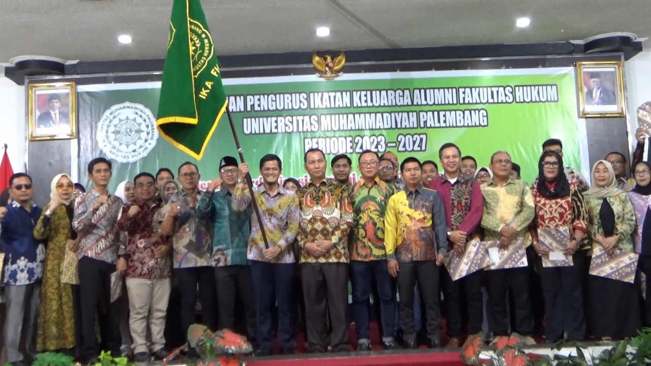  Langkah Awal Perjalanan Baru Pengurus IKA Fakultas Hukum Universitas Muhammadiyah Palembang 2023–2027