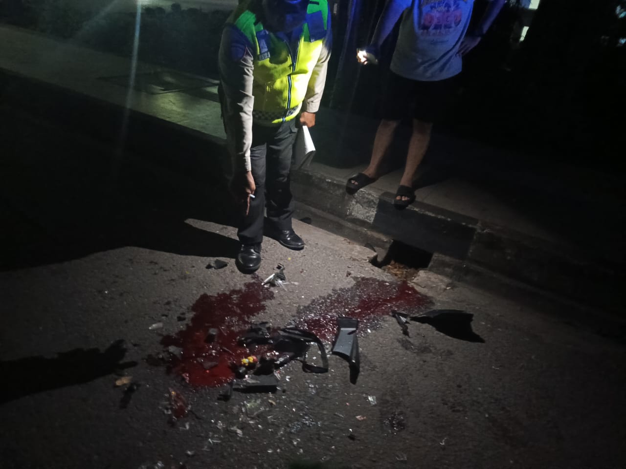 Kecelakaan Maut di Palembang, Pemotor Tewas di Tempat Setelah Menabrak Belakang Truk