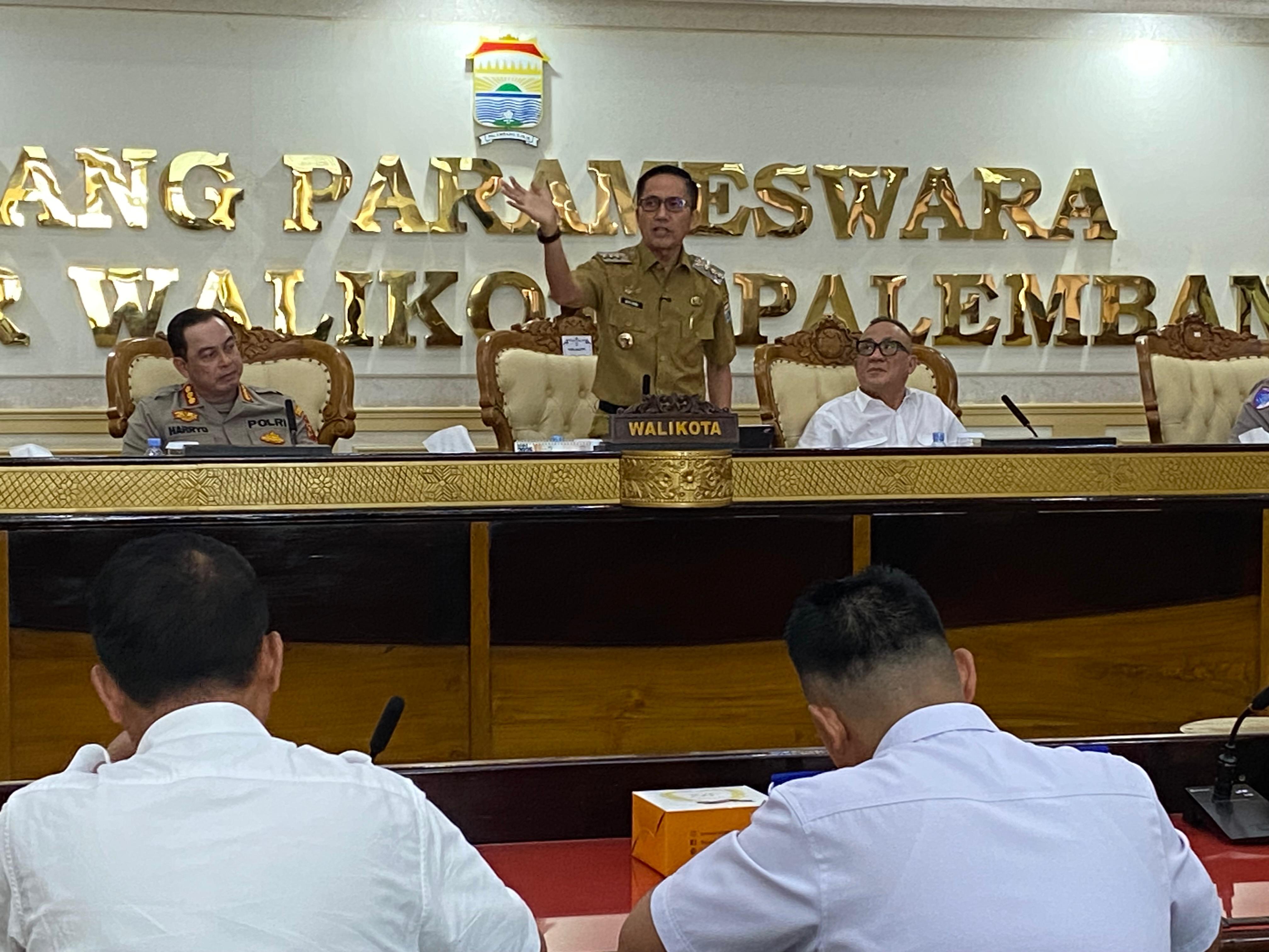 Walikota Palembang Tegaskan Perwali No.26 Tahun 2019 Direvisi 