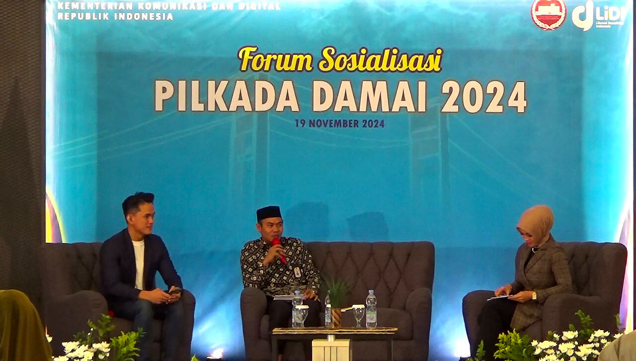 Kemkomdigi RI Gelar Forum Sosialisasi Pilkada Damai 2024 Guna Ciptakan Situasi dan Kondisi Sumsel yang Aman