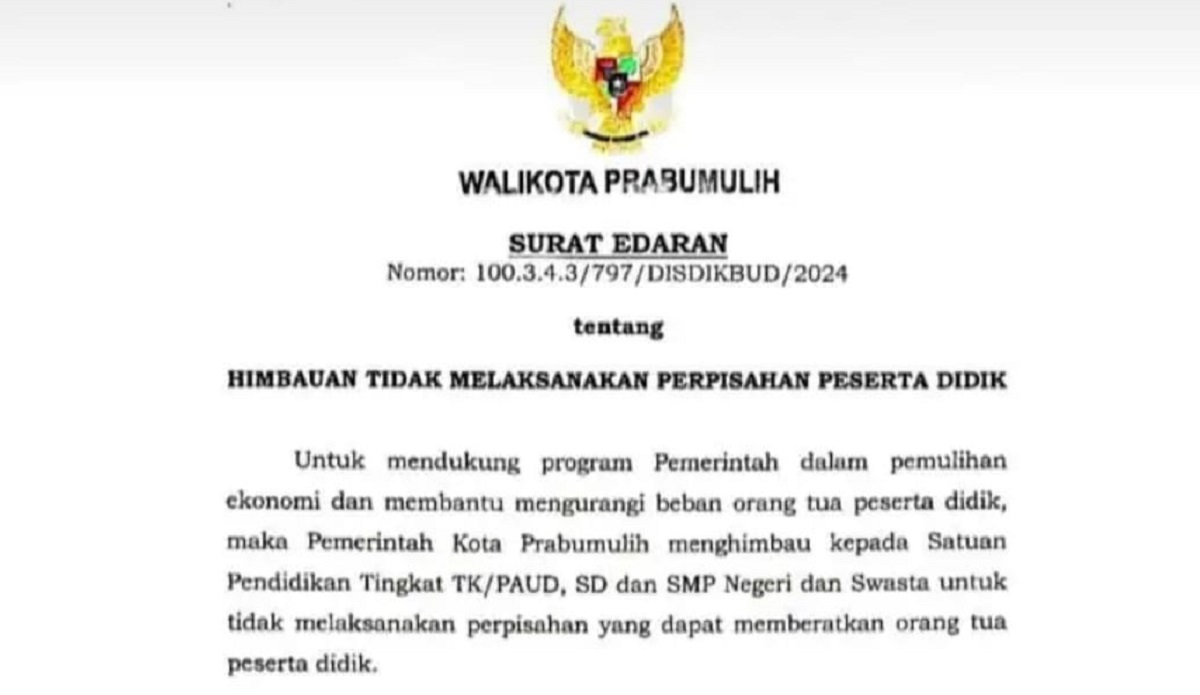  Stop! Perpisahan Sekolah Dilarang, Imbauan Penting untuk Semua Peserta Didik