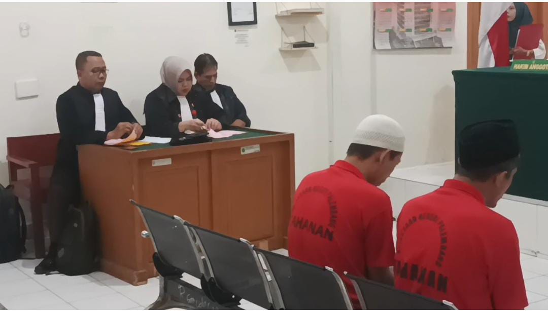 Jaksa Tuntut Dua Terdakwa Pembobol Ruko dengan Pidana Berbeda 3 tahun  dan 4 tahun Penjara