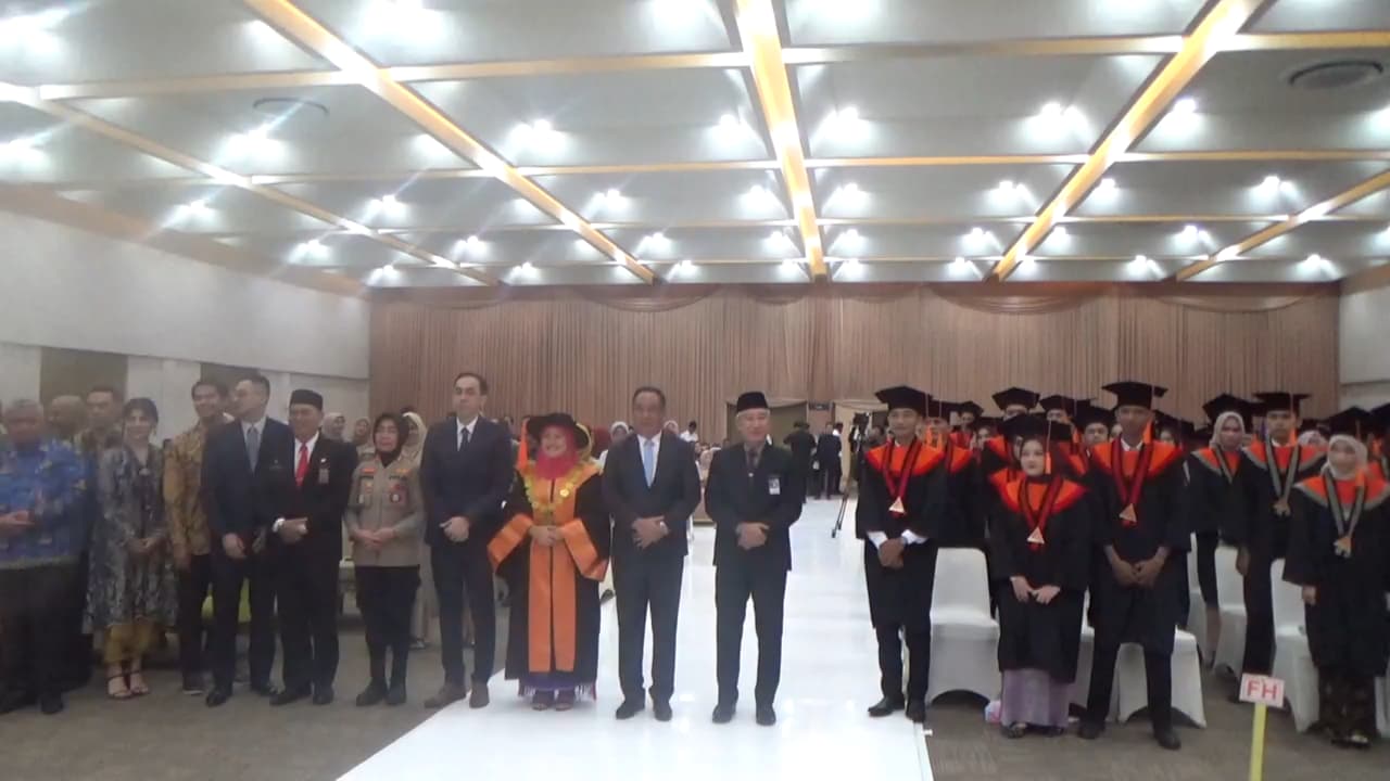Dies Natalis ke-37, IBA Palembang Wisuda 154 Mahasiswa