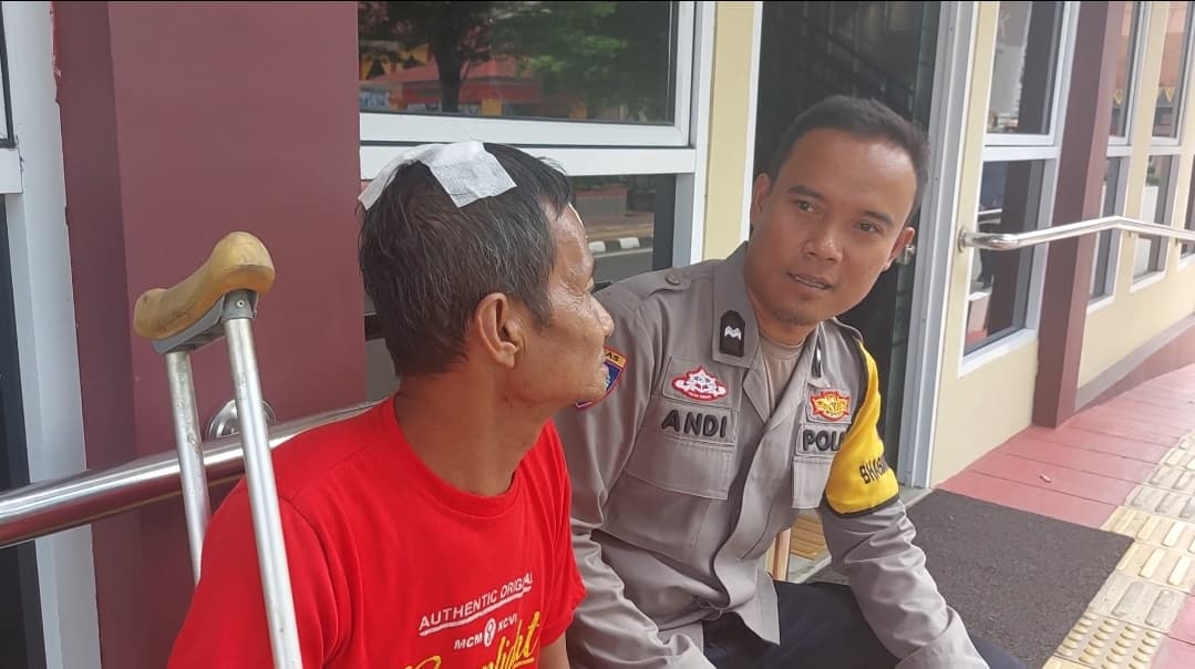 Pria di Palembang Dilaporkan Membacok Tetangga Disabilitas, Pelaku Bantah Bawa Sajam