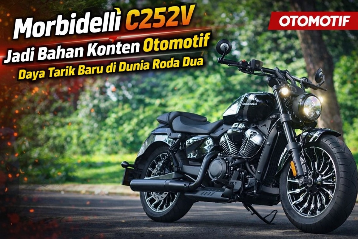 Morbidelli C252V Jadi Bahan Konten Otomotif, Daya Tarik Baru di Dunia Roda Dua