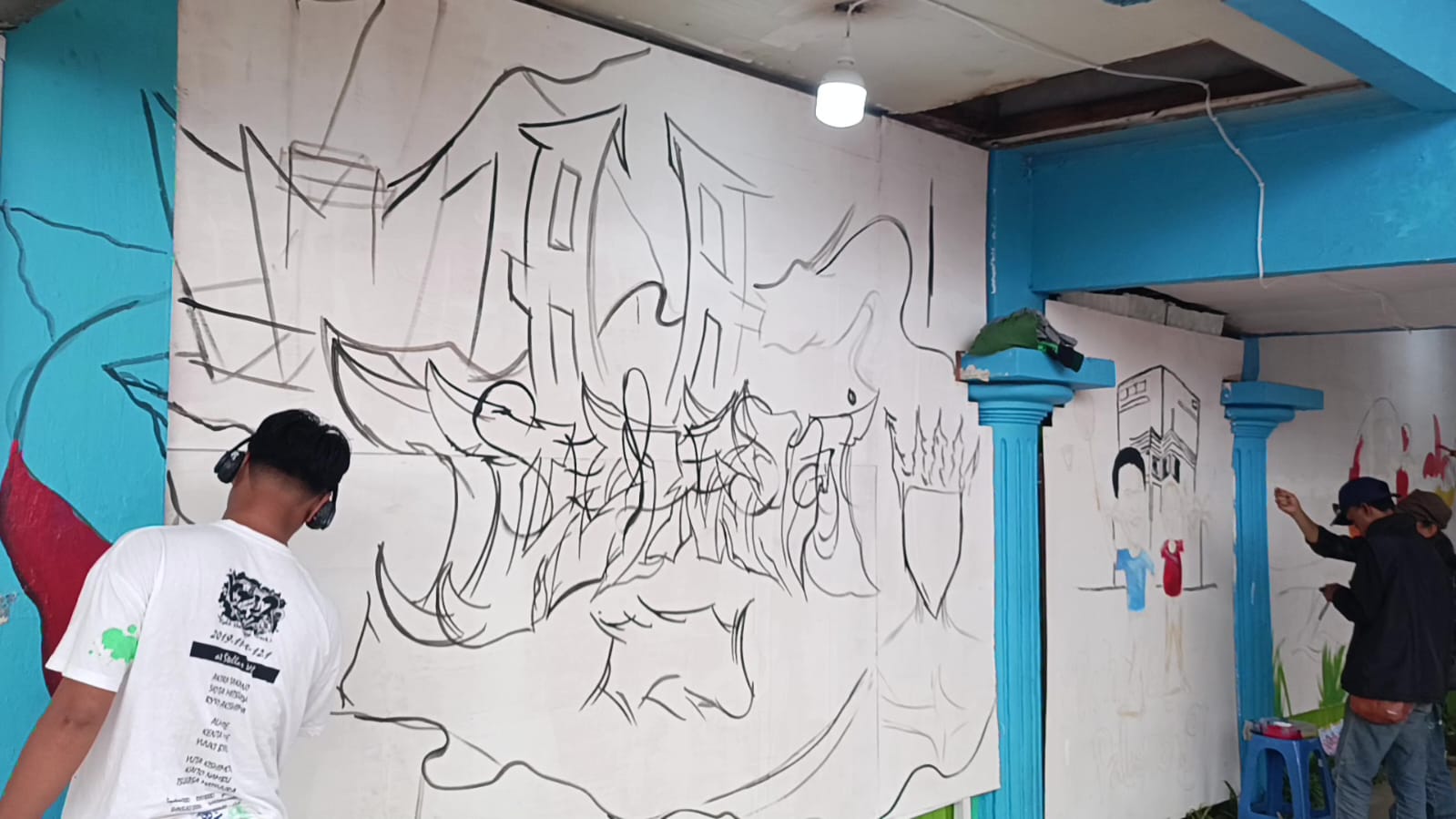 Walikota Ratu Dewa Buka Lomba Mural dan Grafiti, Jadi Solusi Atasi Vandalisme