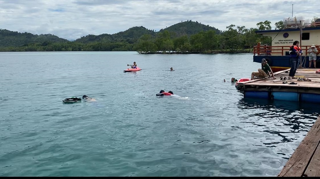 Eksplorasi Eksotis Pulau Tanjung Putus, PALTV Padukan Liburan Menarik dan Syuting Program Salam Sahabat