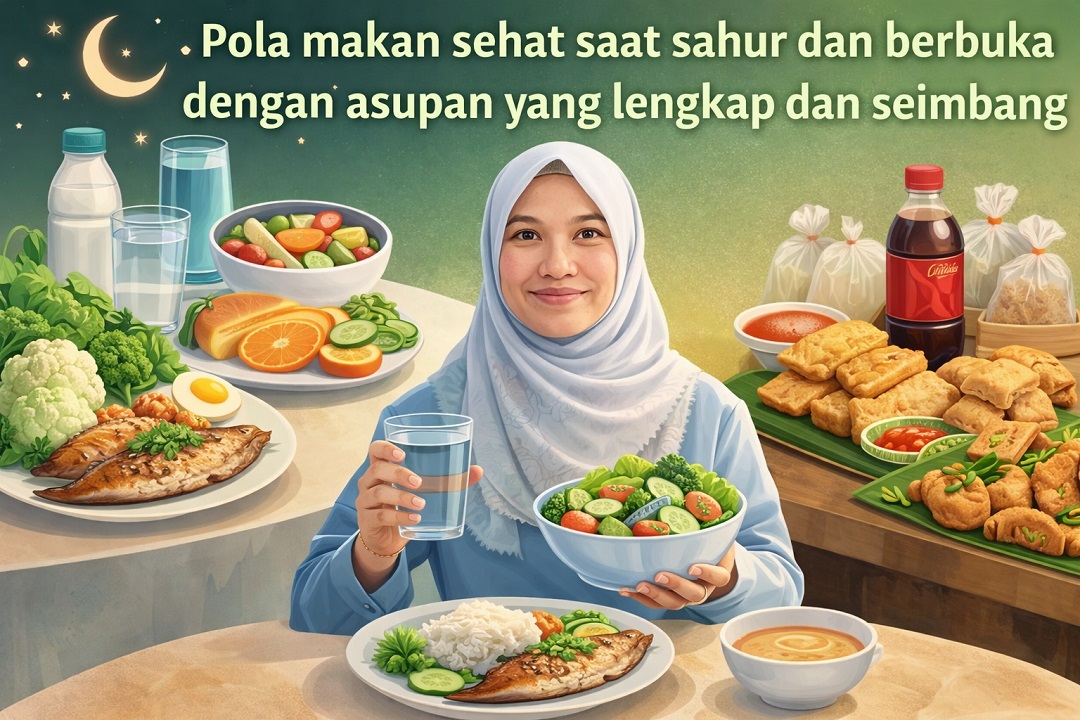 Ahli Gizi Anjurkan Pola Makan Sehat dan Seimbang Selama Puasa
