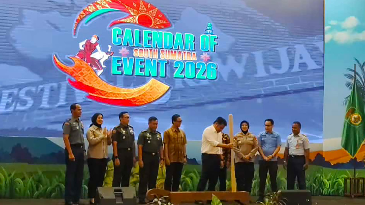 Sumatera Selatan Targetkan 20 Juta Wisatawan pada 2026