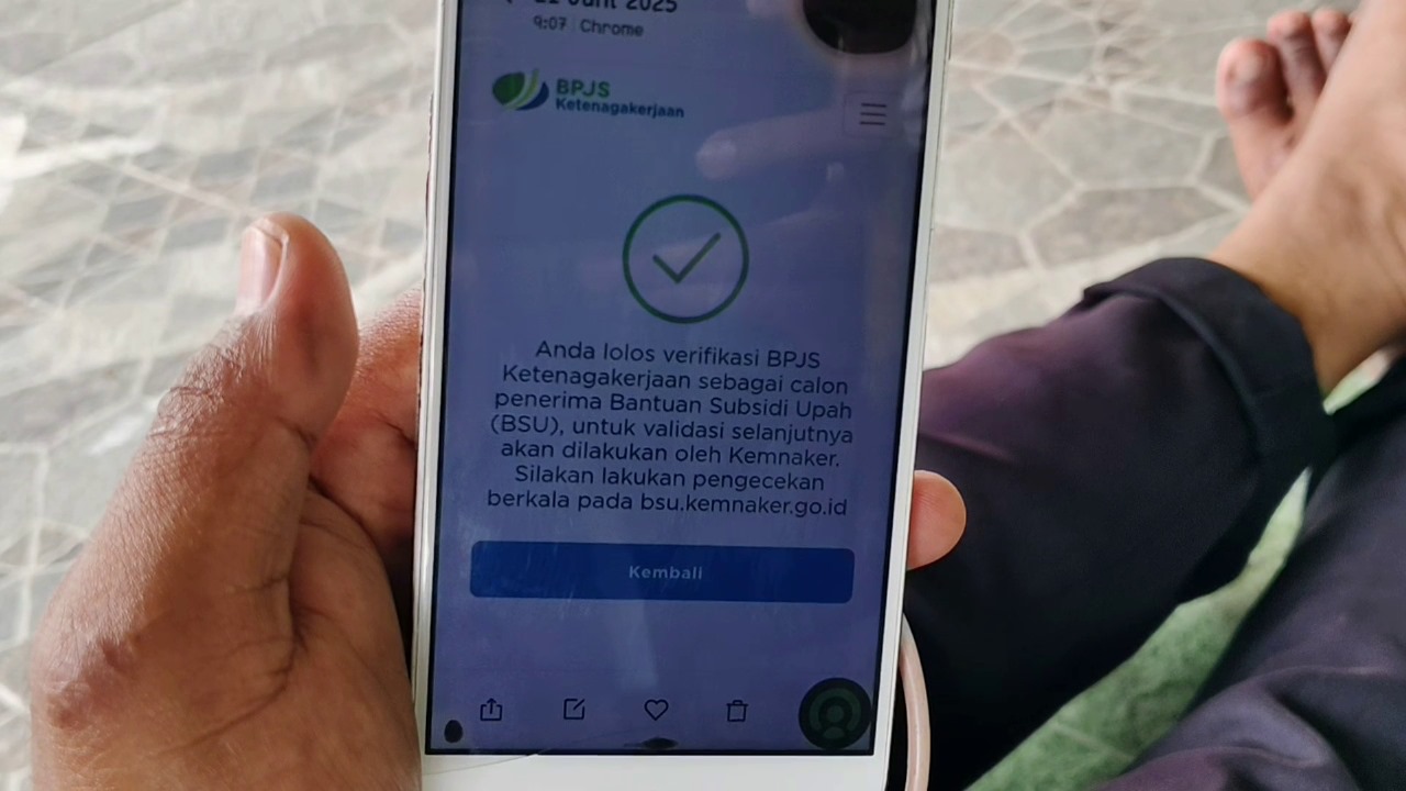 BSU Cair, Pekerja di Palembang Apresiasi Bantuan Pemerintah