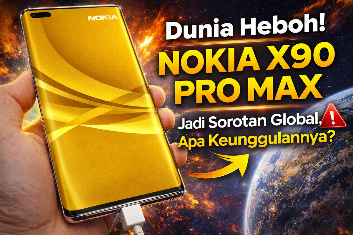 Dunia Heboh! Nokia X90 Pro Max Jadi Sorotan Global, Apa Keunggulannya?