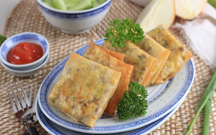 Martabak Telur Anti Ribet, Cuma Pakai Kulit Lumpia