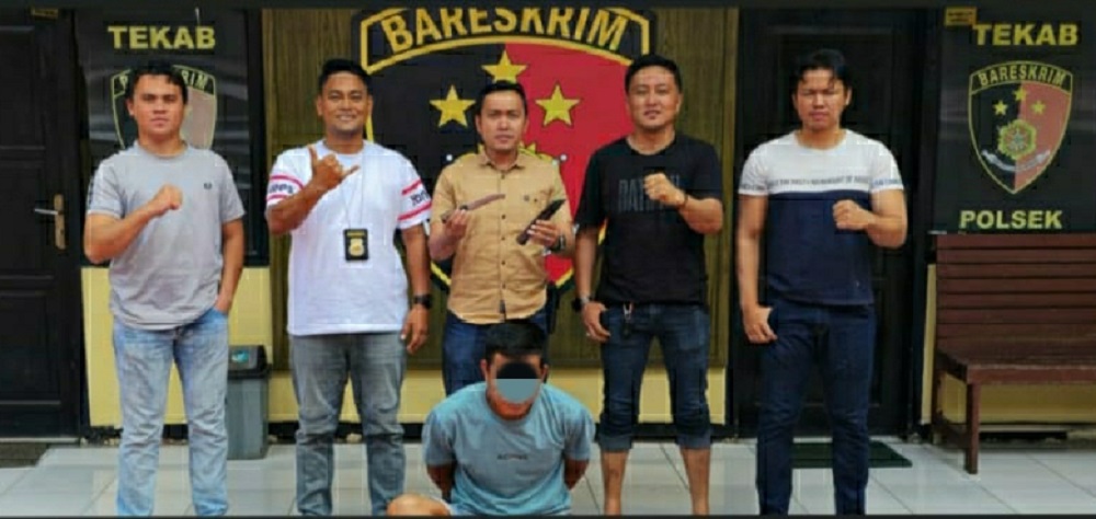 Pemuda Desa Tanjung Dayang Bawa Sajam, Diamankan Polsek Indralaya