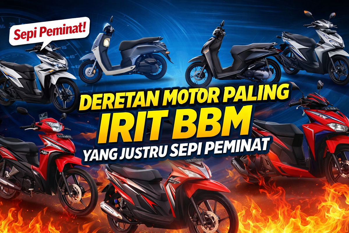 Deretan Motor Paling Irit BBM yang Justru Sepi Peminat
