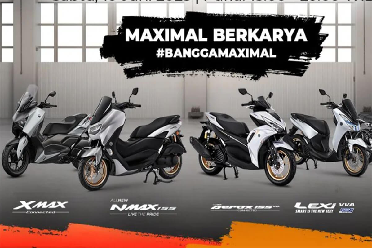 Inilah 4 Motor Matic Premium dari Kategori Yamaha Maxi!