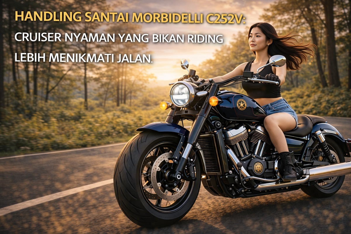 Handling Santai Morbidelli C252V: Cruiser Nyaman yang Bikin Riding Lebih Menikmati Jalan