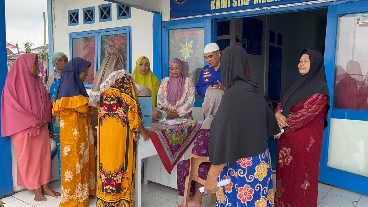 Rumah Sehat Lansia Pos Sandar Upang Kembali Buka, 72 Warga Jalani Cek Kesehatan Gratis
