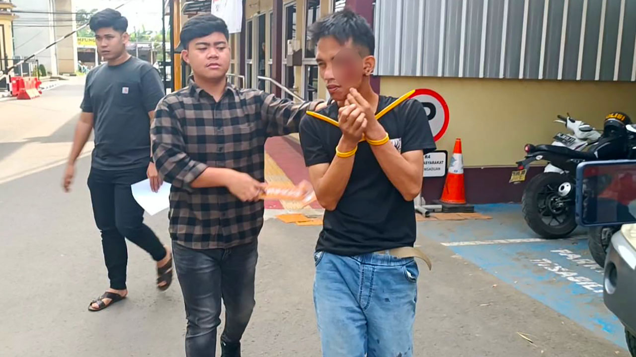 Pencuri di Konter Ponsel Jakabaring Diciduk Korban Saat Beraksi Kembali