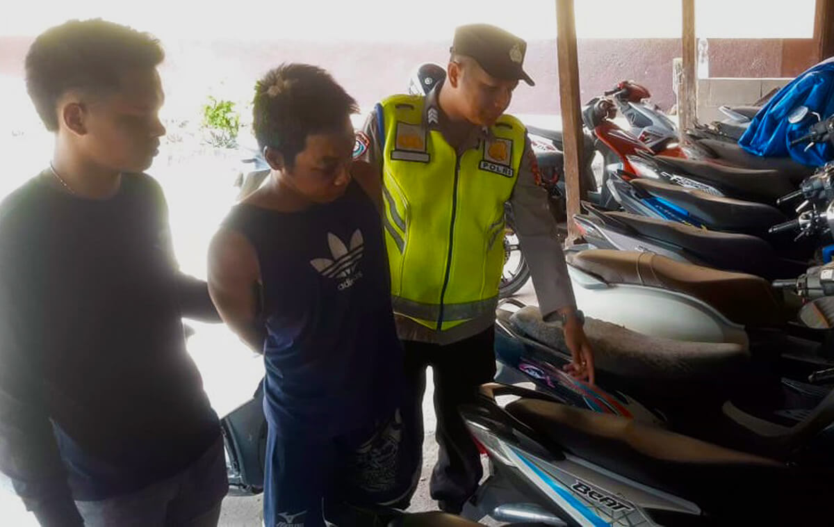 Curi Sepeda Motor di Desa Tanjung Temiang untuk Beli Baju Lebaran Anak, Tersangka Nyaris Tewas Diamuk Massa