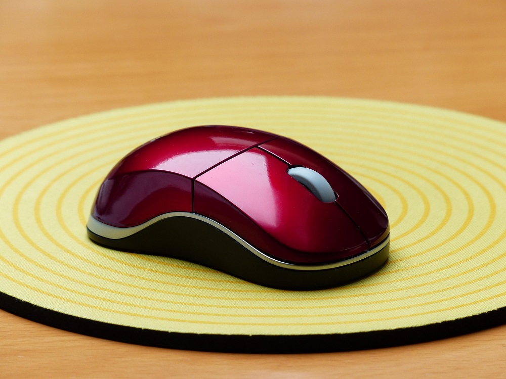 Mouse Warna Merah Tanpa Kabel, Tampil Menarik dan Praktis untuk Aktivitas Sehari-hari
