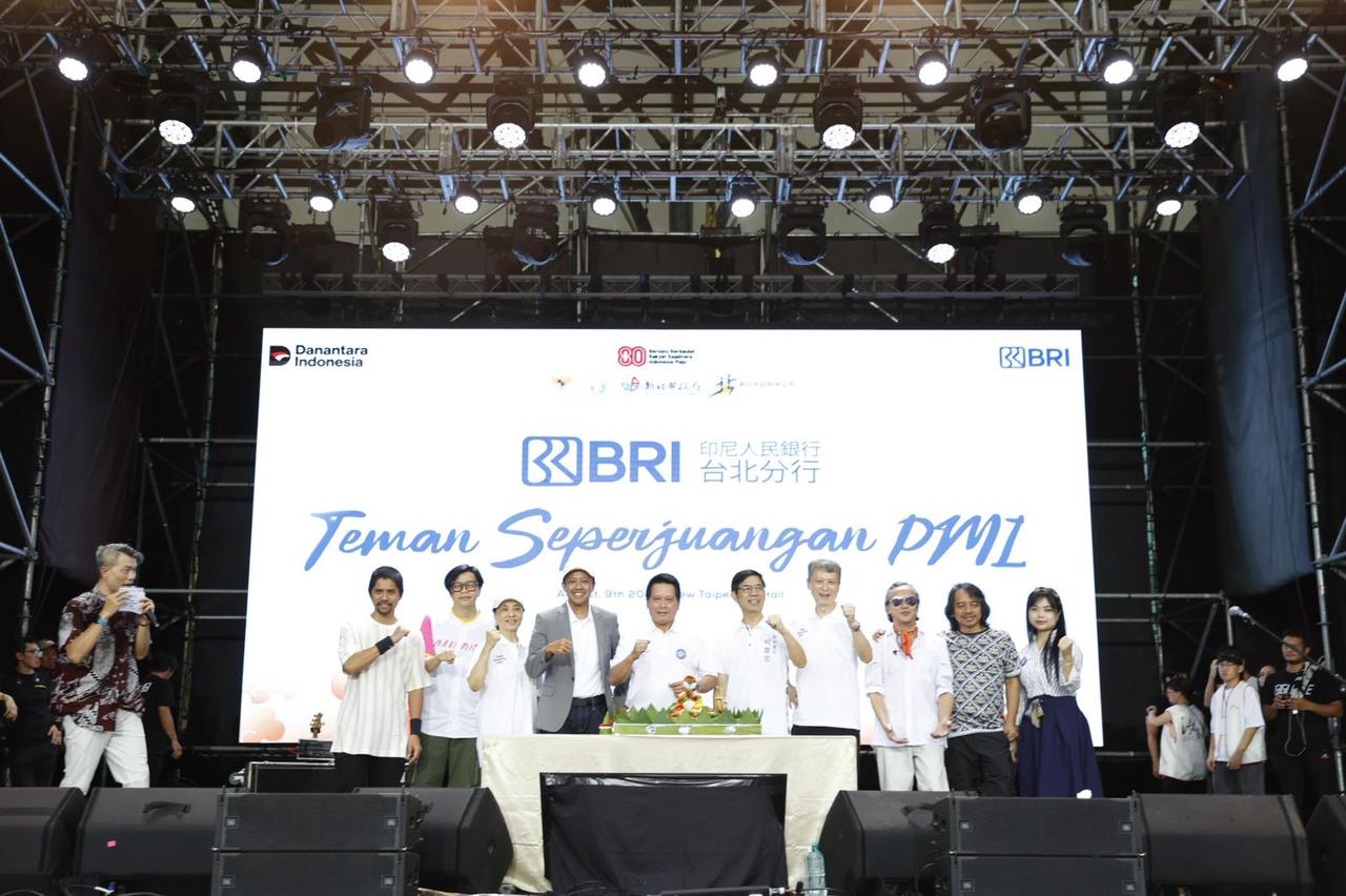 5 Ribu Orang Padati BRI Taipei Teman Seperjuangan PMI, Sambut Mitra Finansial Tanah Air di Taiwan
