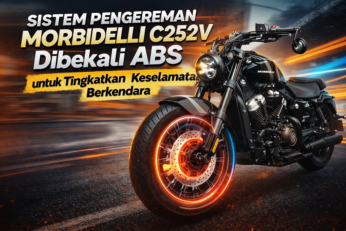 Sistem Pengereman Morbidelli C252V Dibekali ABS untuk Tingkatkan Keselamatan Berkendara