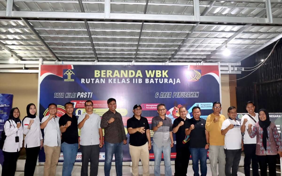 Kakanwil Kemenkumham Sumsel Tinjau Rutan Kelas IIB Baturaja Pastikan Kondusifitas