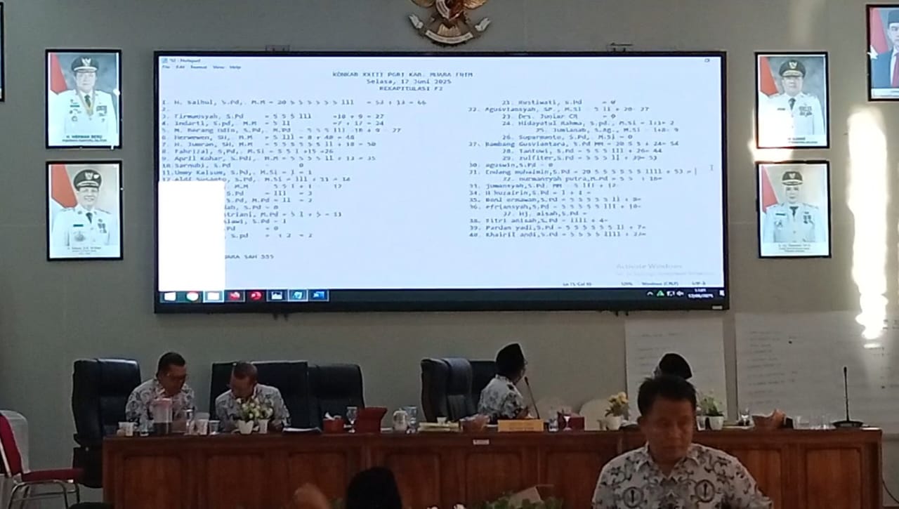 Ketua PGRI Muara Enim Siap Maksimalkan Pendapatan Guru