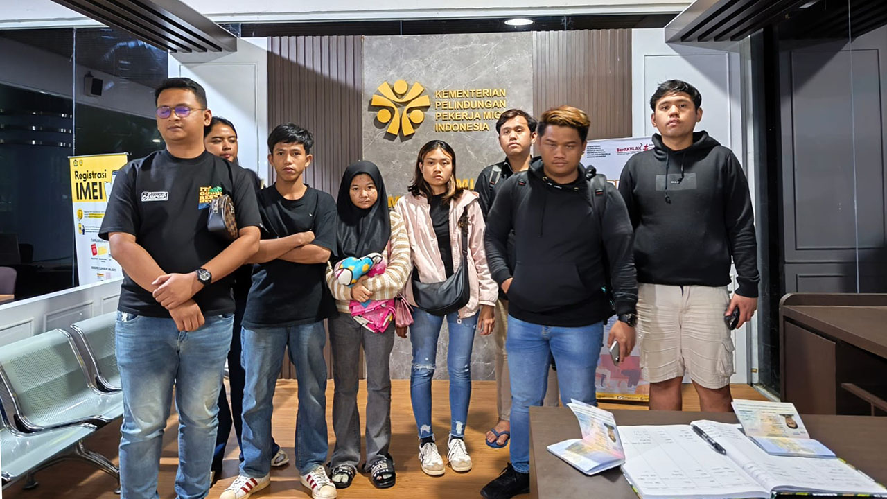 14 PMI Ilegal Korban Online Scam Asal Sumsel Dipulangkan dari Kamboja