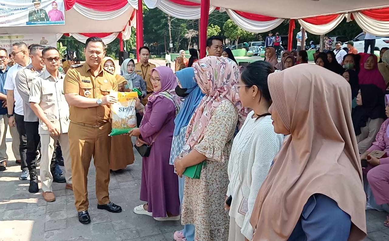 Kendalikan Inflasi, Pemkab-Polres Muara Enim Kolaborasi Gelar GPM