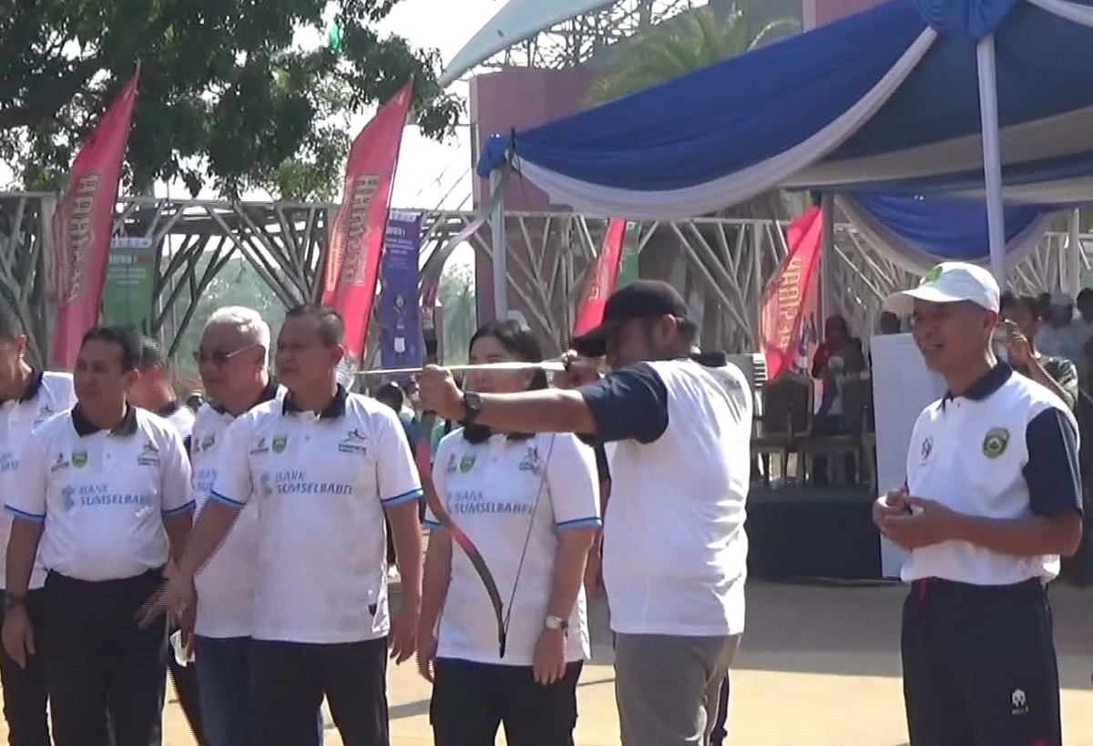 Gubernur Sumatera Selatan Herman Deru Buka Forprov Pertama di Jakabaring Sport City Palembang