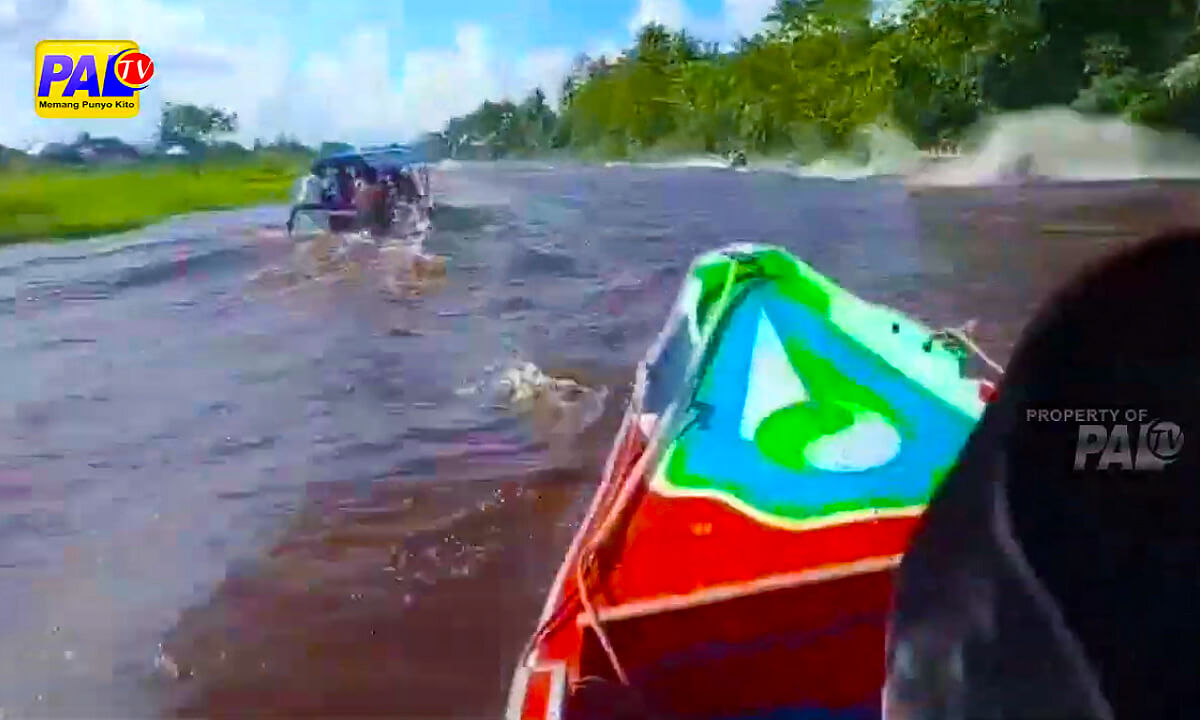 Tradisi Balap Speedboat di Sungai Kelekar Jadi Hiburan dan Uji Adrenalin Masyarakat Ogan Ilir Pasca Idulfitri