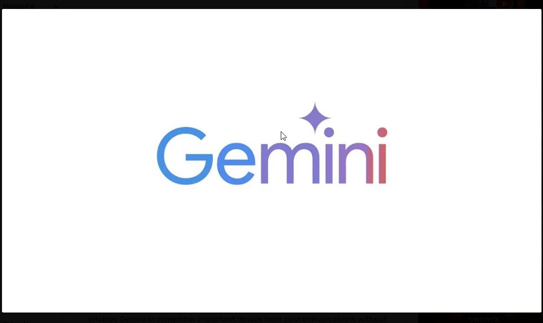 Pembaruan Google Gemini Kini Memungkinkan AI Mengingat Obrolan Sebelumnya Secara Otomatis
