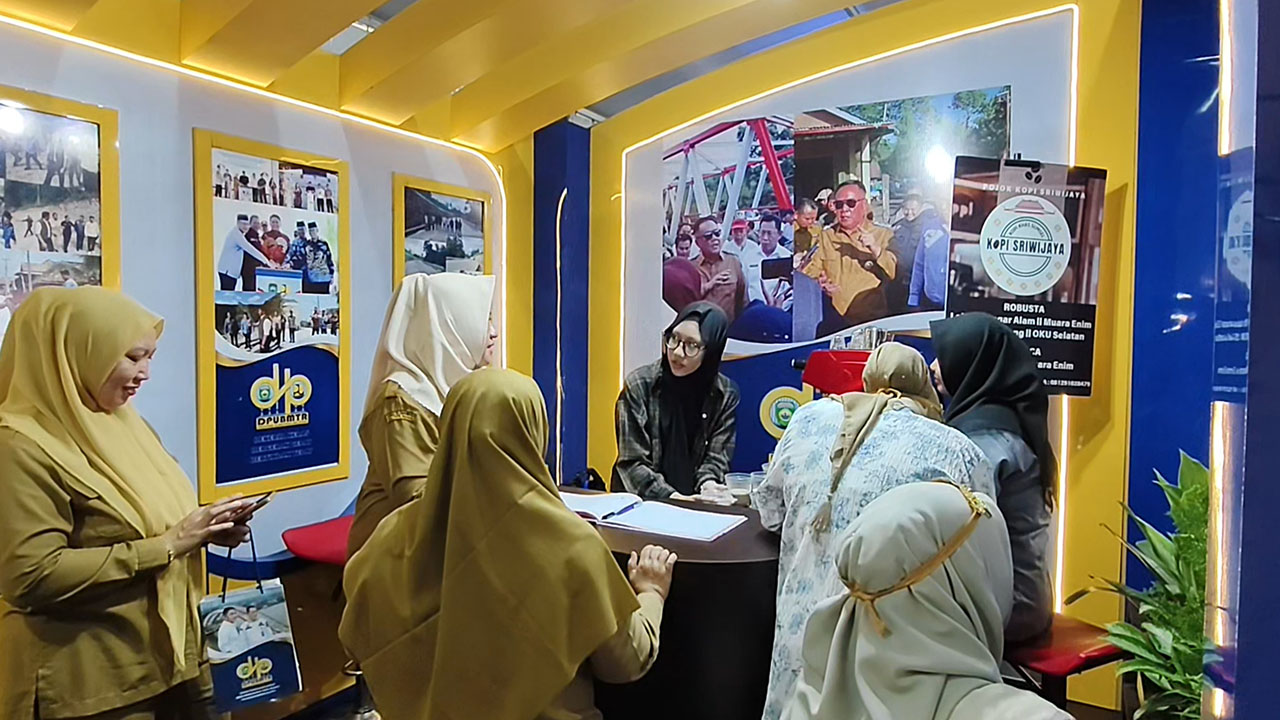 Kopi Sumsel Unjuk Gigi di Sriwijaya Expo 2025, Sajikan Cita Rasa Lokal dari Berbagai Daerah
