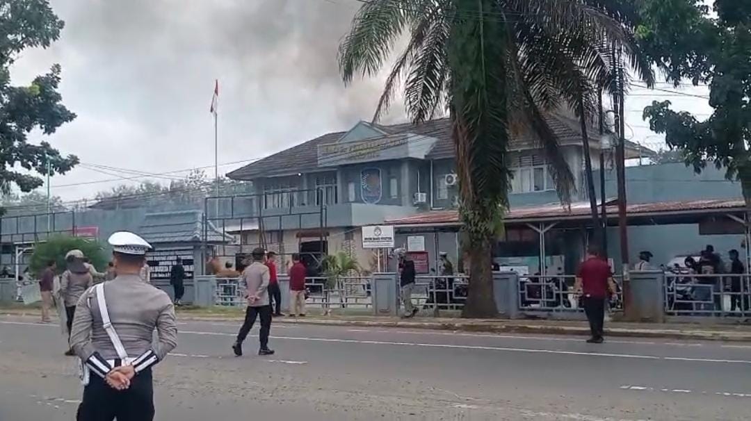 Warga Binaan Rusuh di Lapas Narkotika Muara Beliti, Ternyata Ini Penyebabnya,