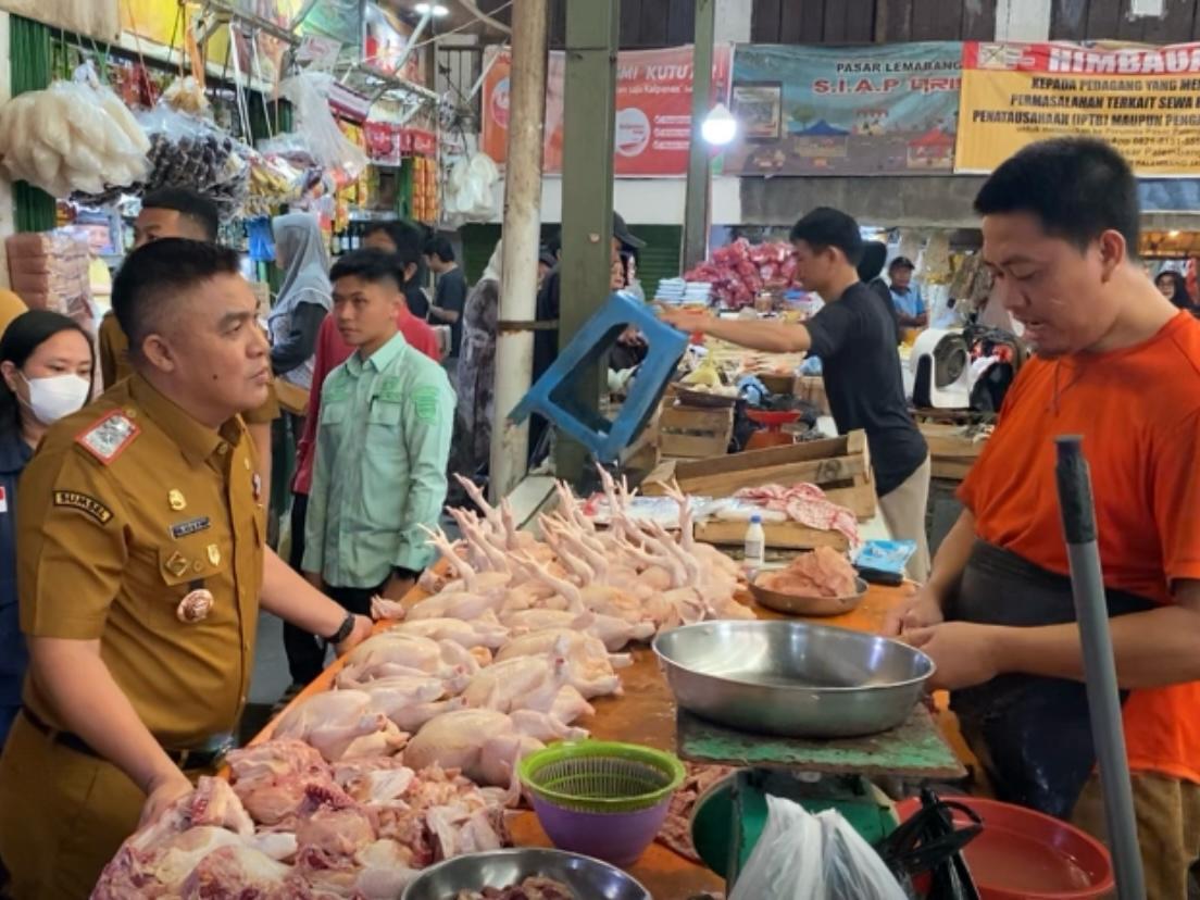 Sekda Palembang Pastikan Harga dan Pasokan Sembako Stabil di Ramadan 