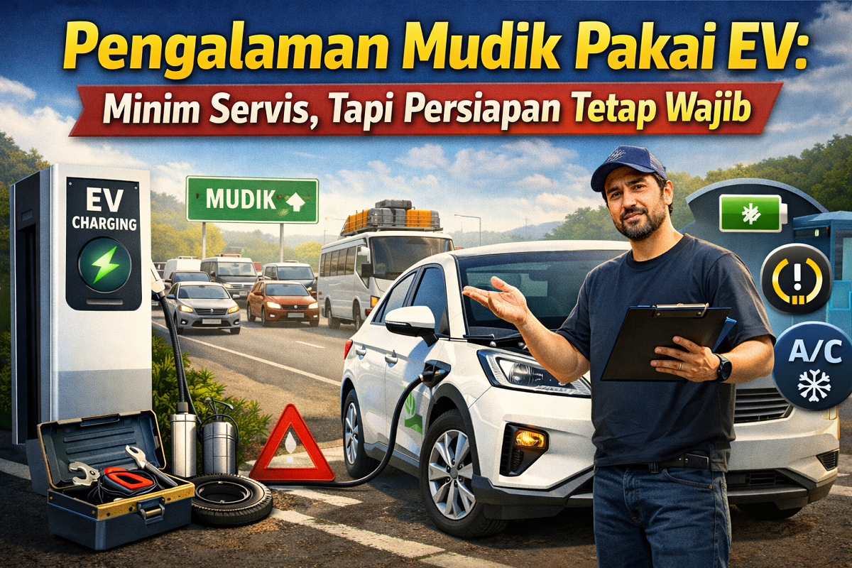 Tips Mudik Aman Pakai Mobil Listrik: Hal Penting yang Wajib Dicek Sebelum Berangkat