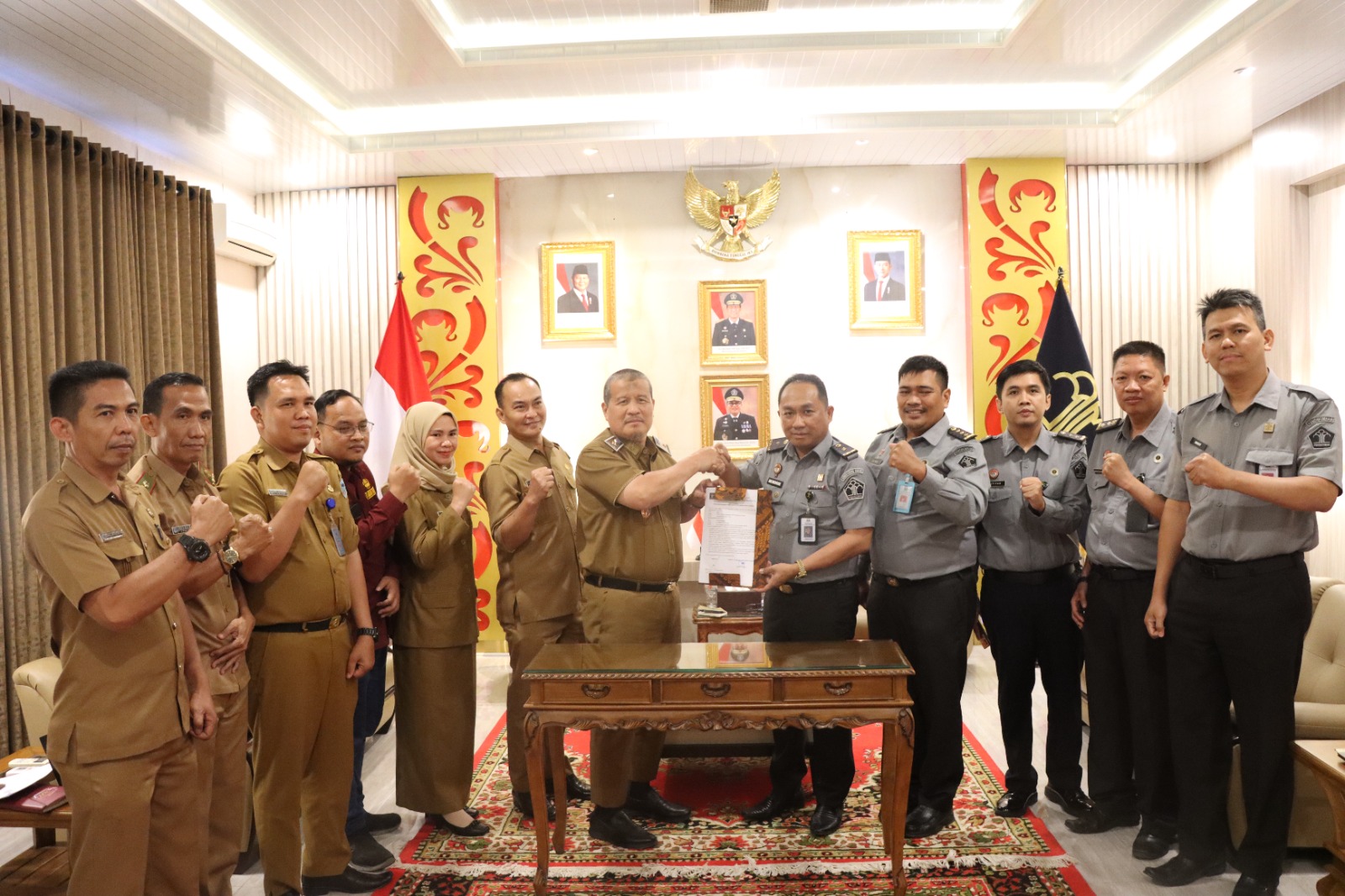 Kemenkum Sumsel Gelar Rapat Harmonisasi Tiga Raperbup Kabupaten Lahat