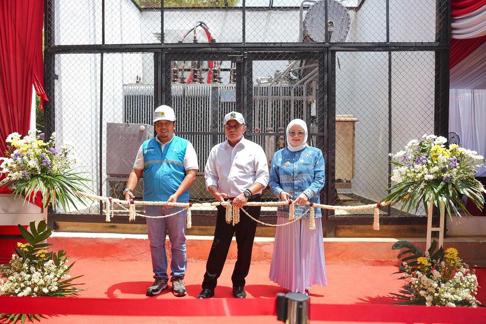 PLN Resmikan AVR 10 MVA Siju, Gubernur Sumsel sambut baik langkah Heroik PLN untuk Perbaikan Layanan Listrik 