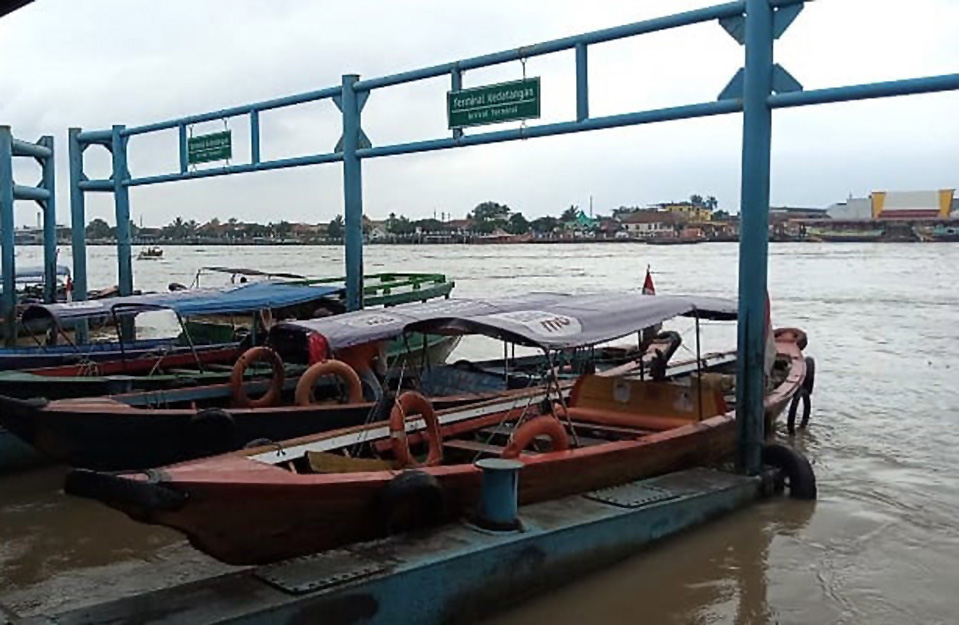 Pasca Kecelakaan Tongkang Batubara Tabrak Dermaga 7 Ulu Palembang, Sopir Perahu Getek Ungkap Keresahan
