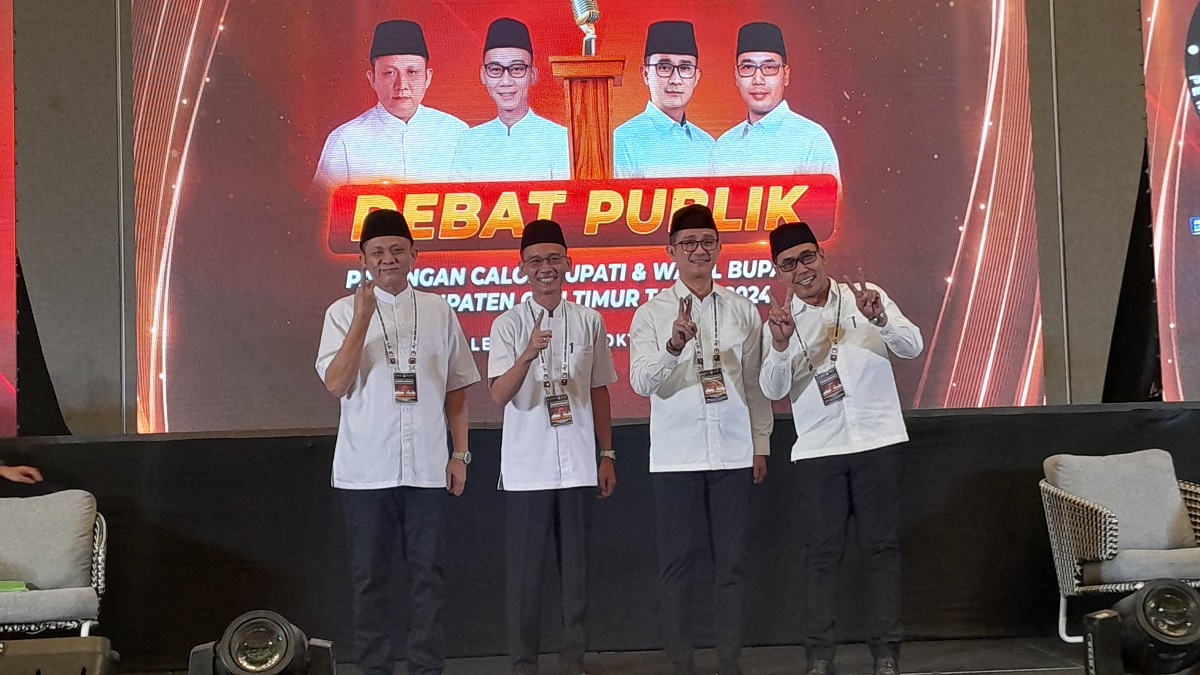 KPU Kabupaten OKU Timur Sukses Gelar Debat Calon Bupati/Wakil Bupati di Pilkada Sumsel 2024