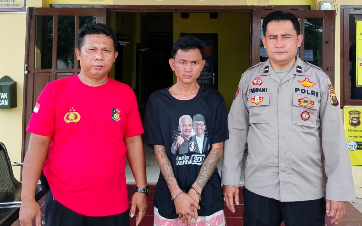 Pemuda Mabuk yang Tusuk Korban Pakai Gunting di Prabumulih Ditangkap