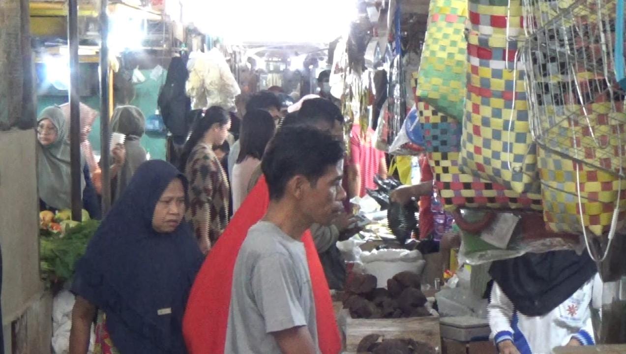 Harga Sembako di Pasar Sekip Palembang alami kenaikan jelang lebaran idul fitri 