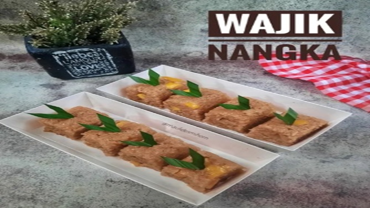 Wajik Nangka Gula Merah: Jajanan Palembang yang Harum, Legit, dan Bikin Nagih